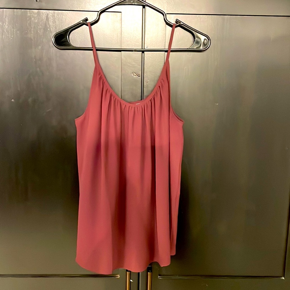 Loft purple/maroon cami